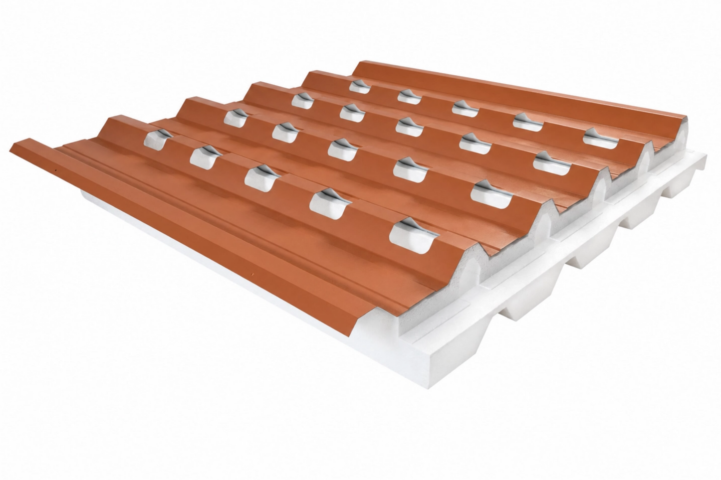KAATOP RETROFIT 1/2 SANDUÍCHE TRAPEZOIDAL TÉRMICA PLANTÁVEL - NÚCLEO EM EPS 80 MM