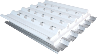 KAATOP TELHA SANDUÍCHE TRAPEZOIDAL TÉRMICA PLANTÁVEL - NÚCLEO EM EPS 80 MM