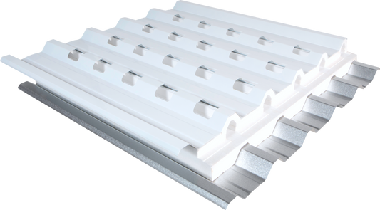 KAATOP TELHA TRAPEZOIDAL TÉRMICA SANDUÍCHE PLANTÁVEL - NÚCLEO EM EPS 80 MM