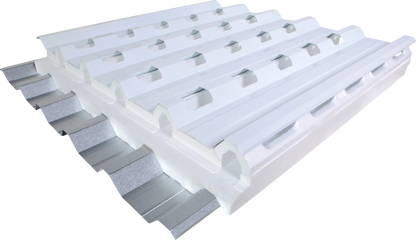 KAATOP TELHA SANDUÍCHE TRAPEZOIDAL TÉRMICA PLANTÁVEL - NÚCLEO EM EPS 80 MM